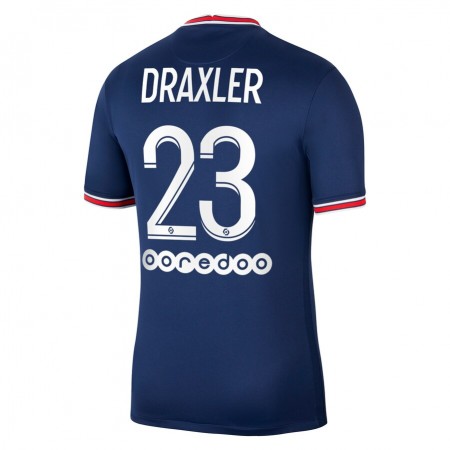 Billiga Fotbollströjor Paris Saint-Germain Julian Draxler 23 Hemma tröja 2021/22 Kortärmad